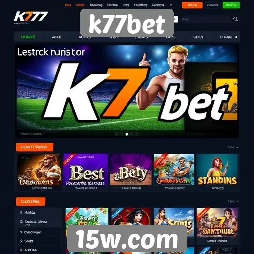 Acessibilidade e usabilidade do site k77bet