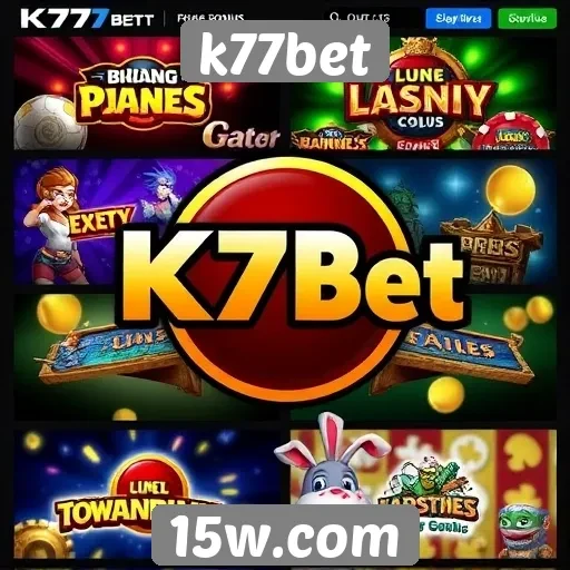 K77bet oferece diversas opções de jogos online